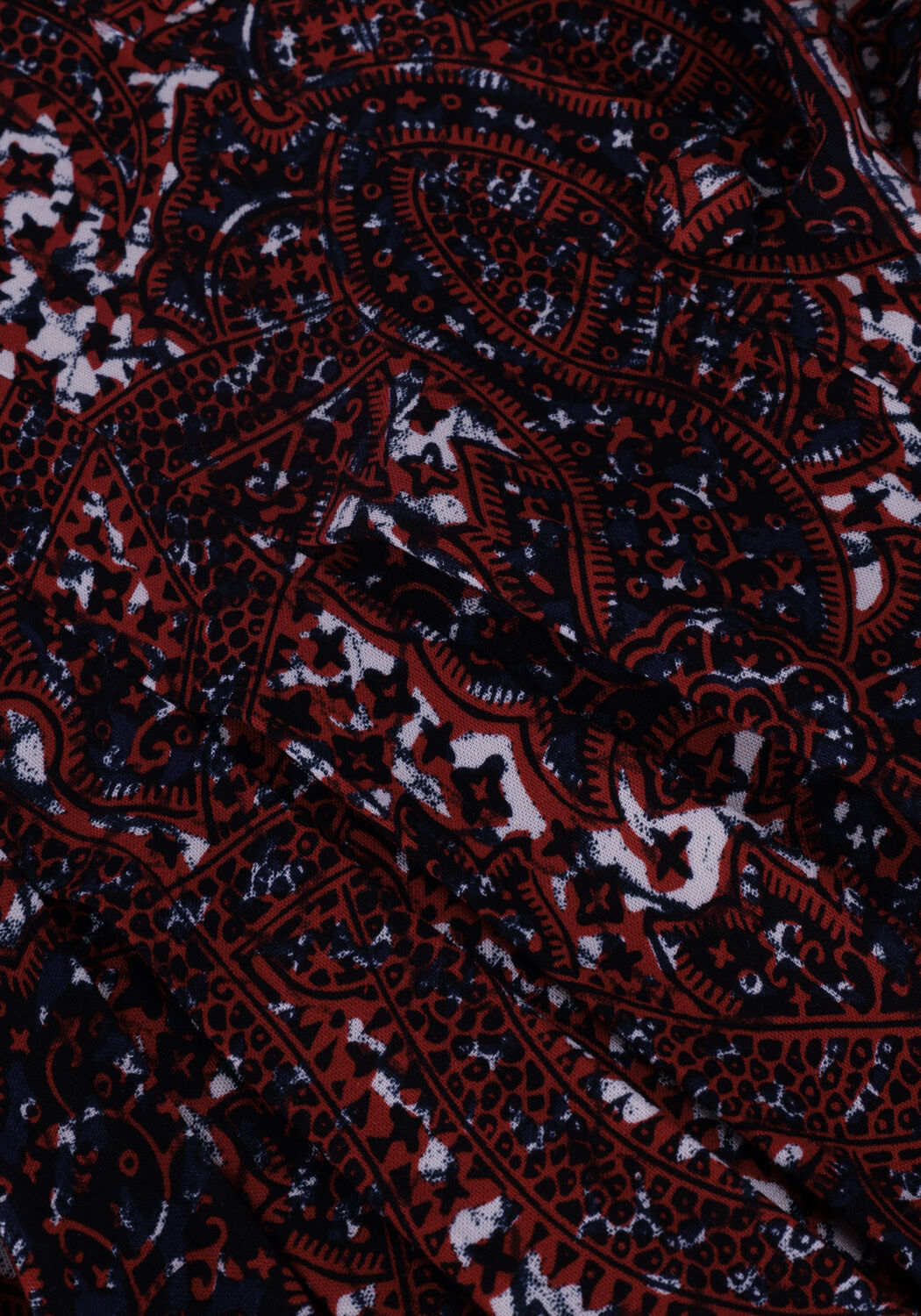 Rode IDANO Mini jurk TEANA - large