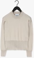 MINUS Pull AMELINA KNIT PULLOVER en taupe