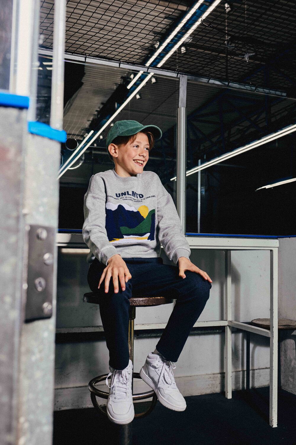 RETOUR Chandail EDO en gris - large