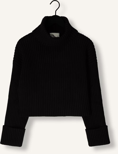 Zwarte NEO NOIR Coltrui BENSON CROPPED KNIT BLOUSE Zwarte NEO NOIR Coltrui BENSON CROPPED KNIT BLOUSE - large