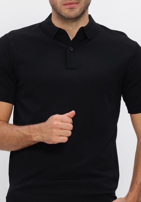 GENTI Polo POLO 2 BUTTON SS 1260 en noir - large
