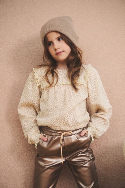 NONO TIRZY LACE BLOUSE Blouses Crème - large