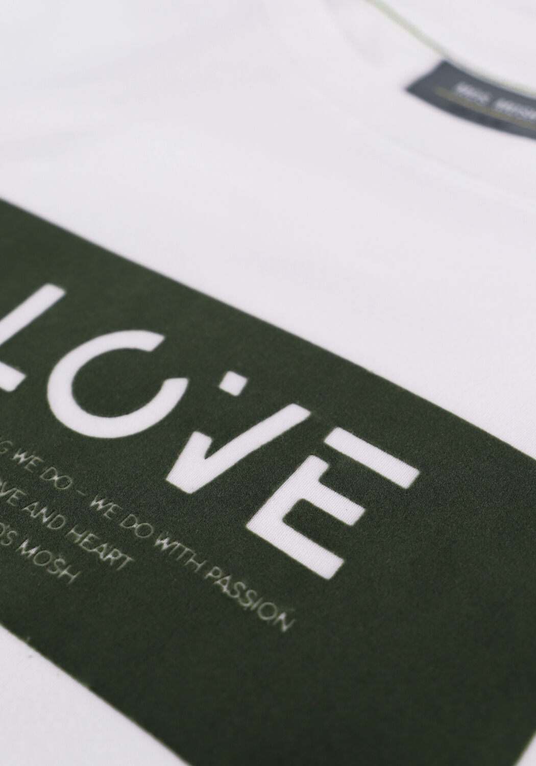 MOS MOSH T-shirt CHERRIE O-SS TEE en blanc - large