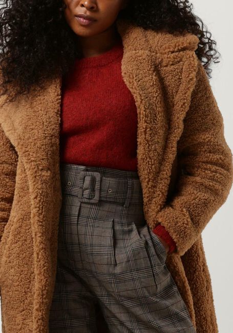 NOTRE-V Manteau Teddy TEDDY COAT SHORT en camel - large