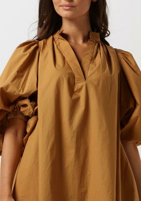Oker VANESSA BRUNO Mini jurk VANESSA DRESS - large