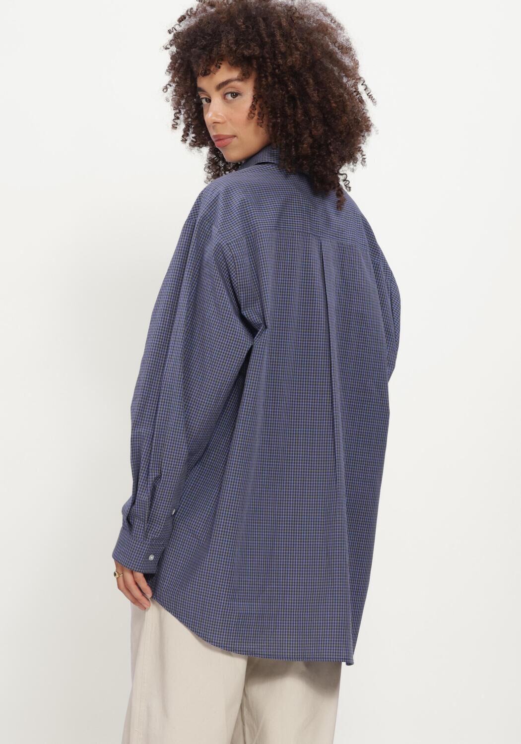 BOII STUDIOS ADANNE POLO KNIT Pulls & Gilets en bleu - large