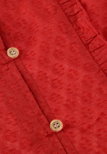 DAILY7 SHIRT LONGSLEEVE RUFFLE Blouses en rouge - large