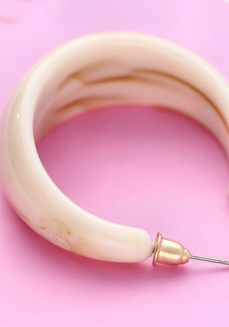 NOTRE-V Boucles d'oreilles OMSS23-035 en beige - large
