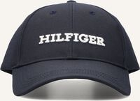 Blauwe TOMMY HILFIGER Pet TH MONOTYPE CANVAS 6 PANEL CAP - medium