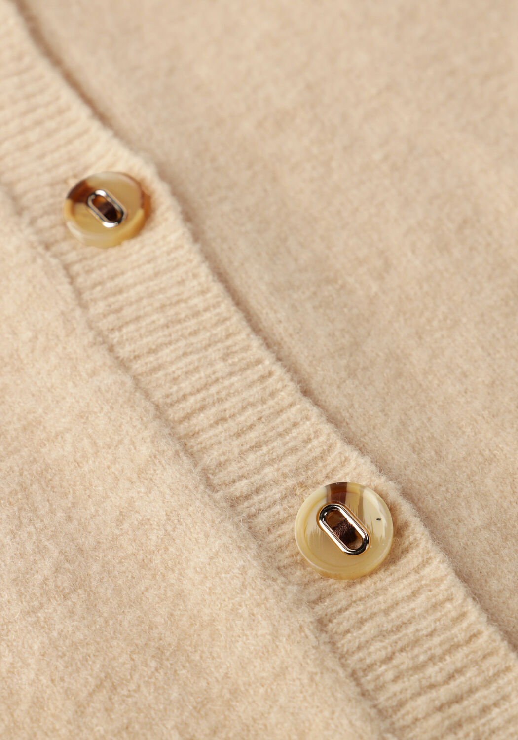 MINUS Gilet MSJANNA KNIT CARDIGAN en beige - large