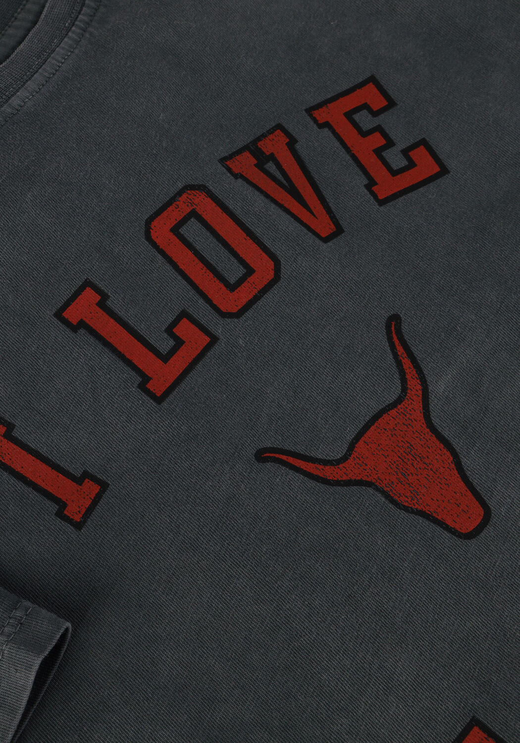 ALIX MINI T-shirt I LOVE T-SHIRT en noir - large