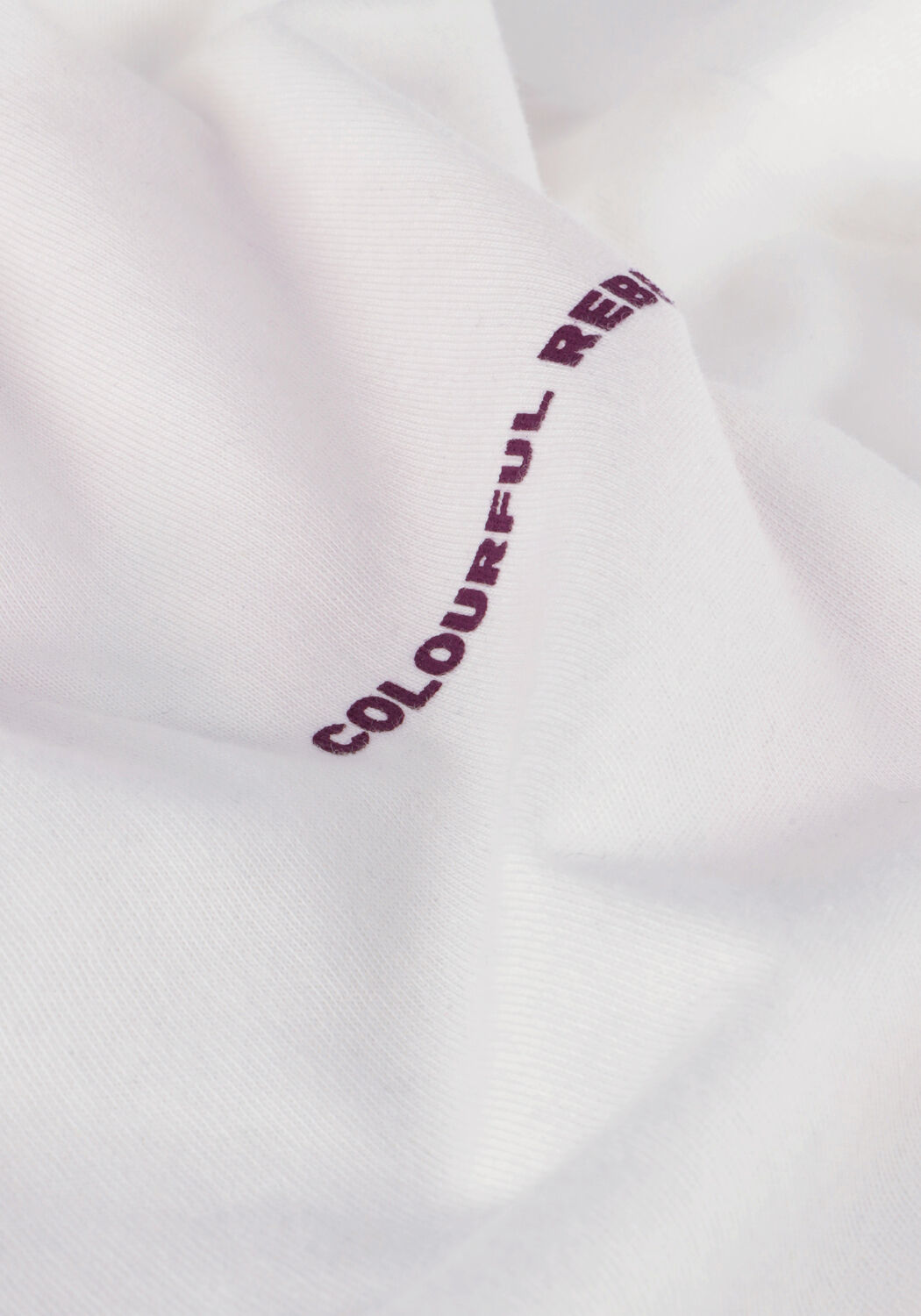 COLOURFUL REBEL T-shirt SUMMER ESSENCE BOXY TEE en blanc - large