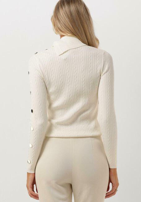 Witte LIU JO Coltrui ECSMAGLIA CHIUSA M/L RIB+TWIST - large