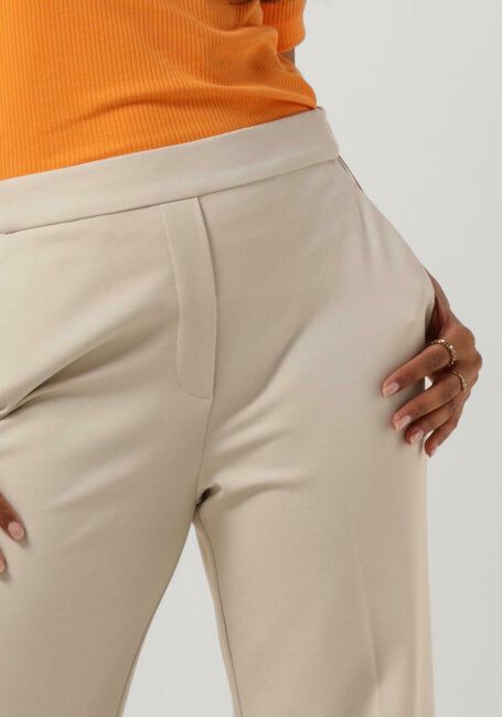 BEAUMONT Pantalon PANTS WIDE FLARE DOUBLE JERSEY en beige - large