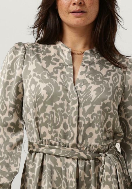 NEO NOIR Robe midi CILIAN FLOWER BLUR DRESS en vert - large