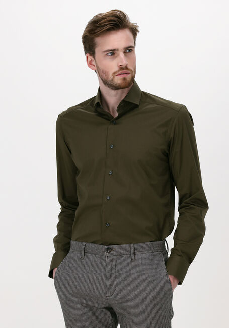 PORTO MILANO Chemise classique MILANO en vert - large