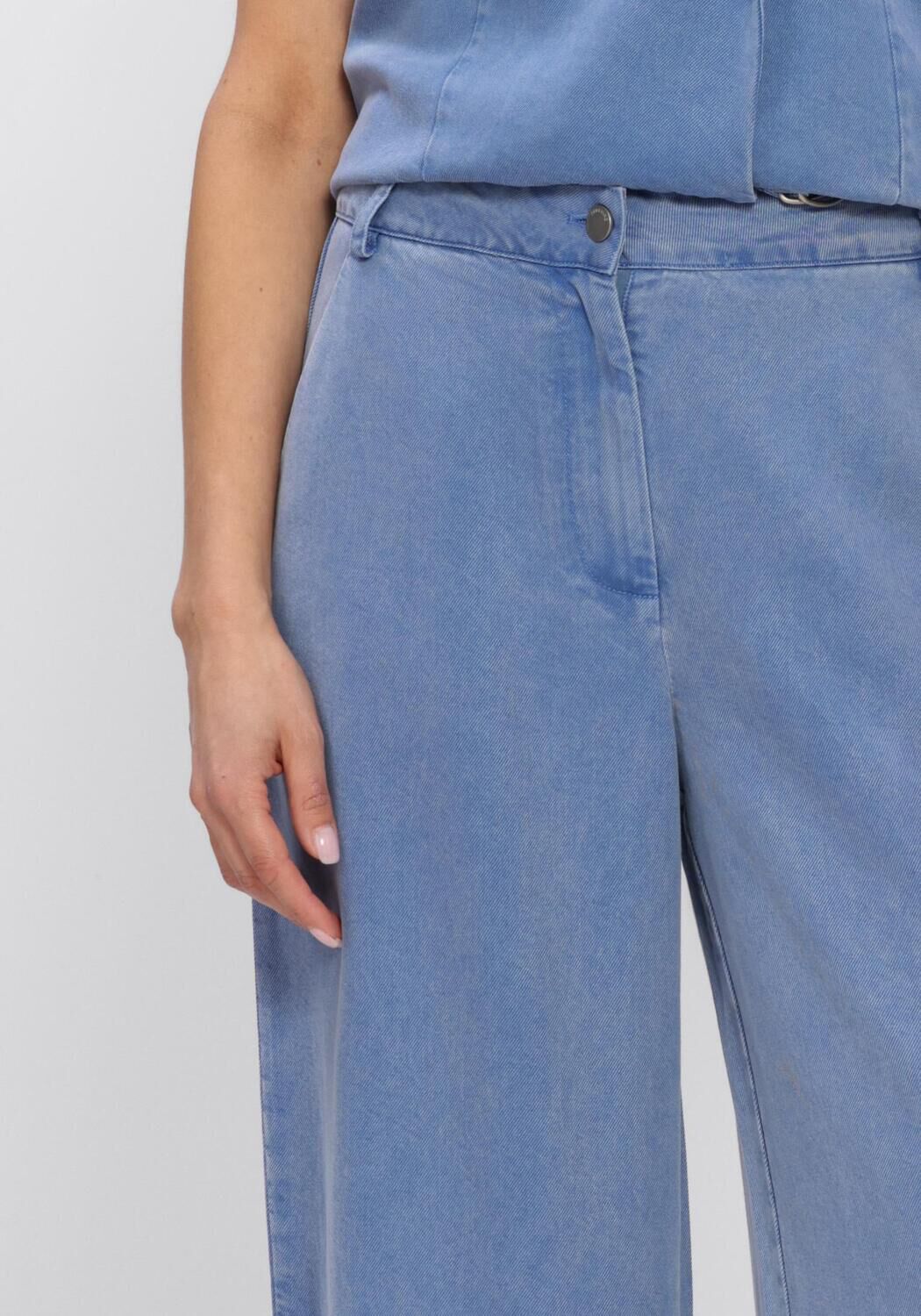 FREEBIRD DNM-TENCELL-26-1 Pantalons en bleu - large