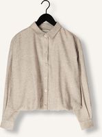 NUKUS LARA BLOUSE STRASS Blouses Sable NUKUS LARA BLOUSE STRASS Blouses Sable - medium