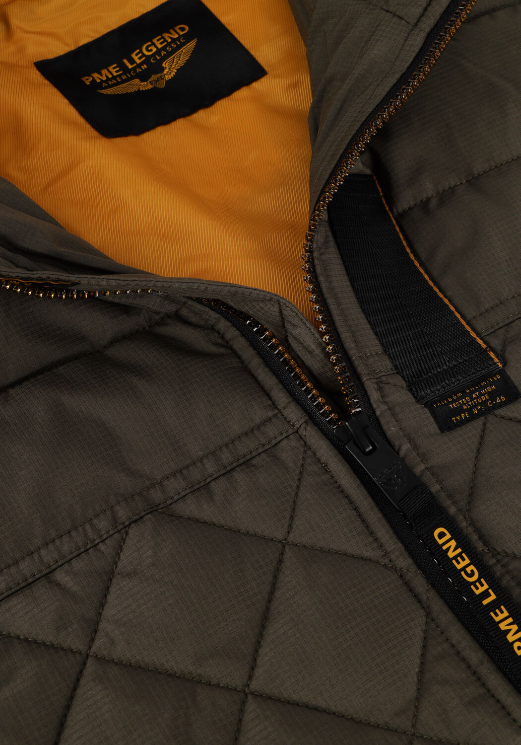 Groene PME LEGEND Jack FLIGHT JACKET CARGO GLIDER BRIGHTSTER - large