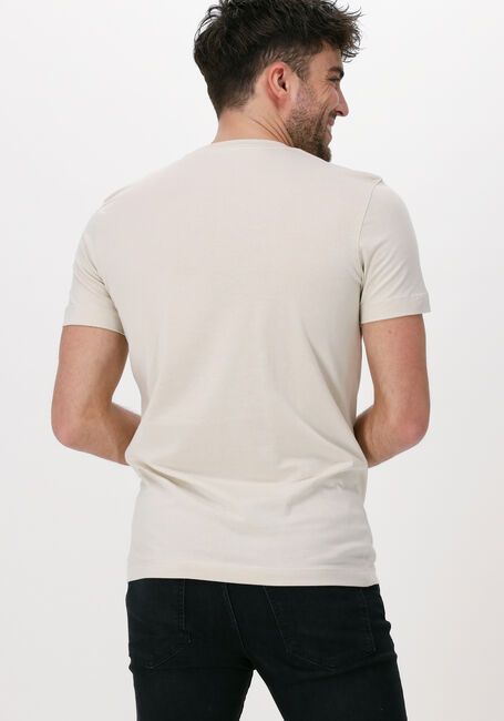 CALVIN KLEIN T-shirt STACKED LOGO TEE Blanc - large