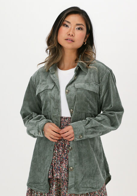 Groene MSCH COPENHAGEN  SAMEA JEPPI OVERSHIRT - large