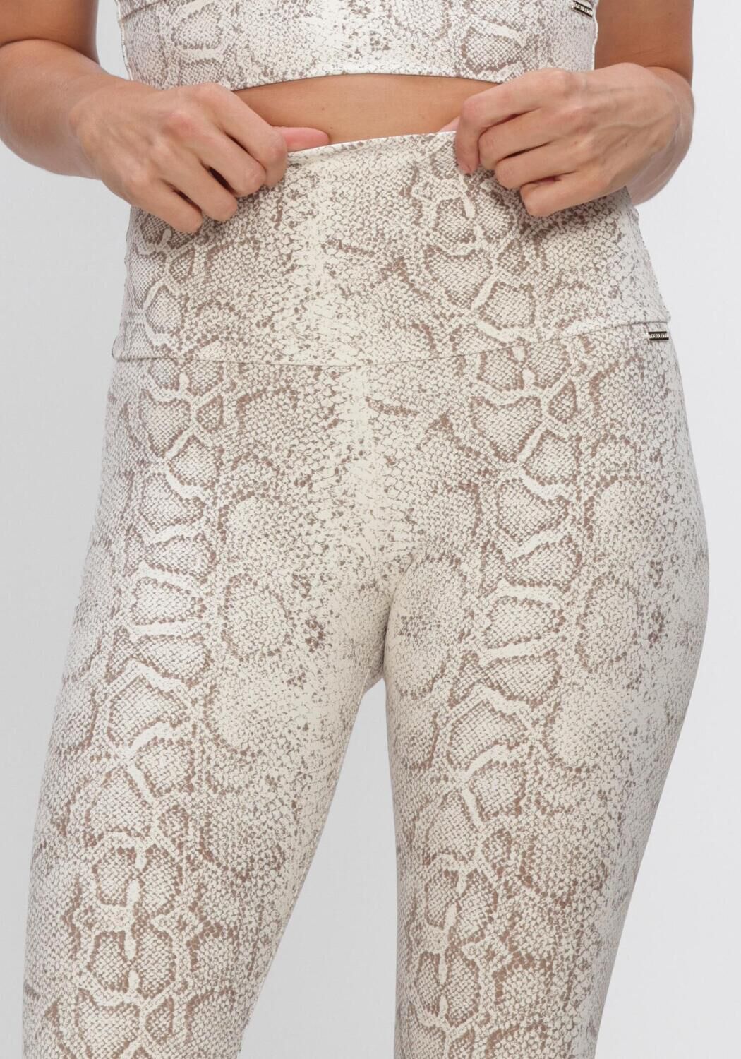 Bruine DEBLON SPORTS Legging CLASSIC LEGGINGS HIGH WAISTBAND 2 - large