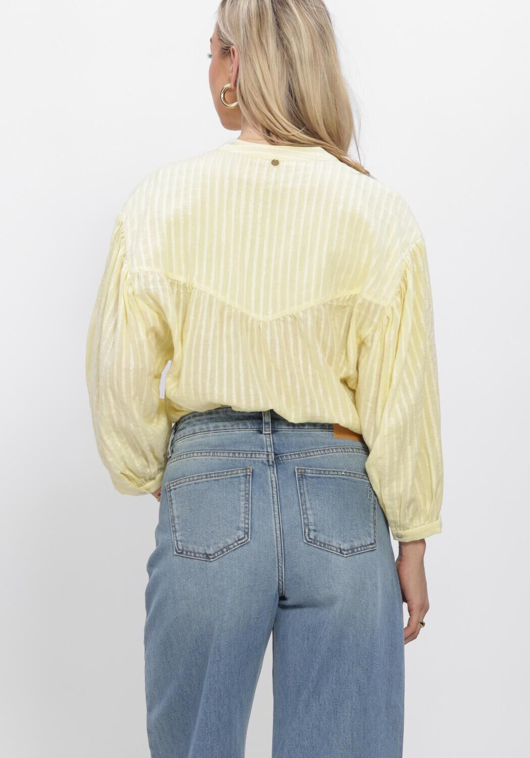 Lime CIRCLE OF TRUST  LEXI BLOUSE - large