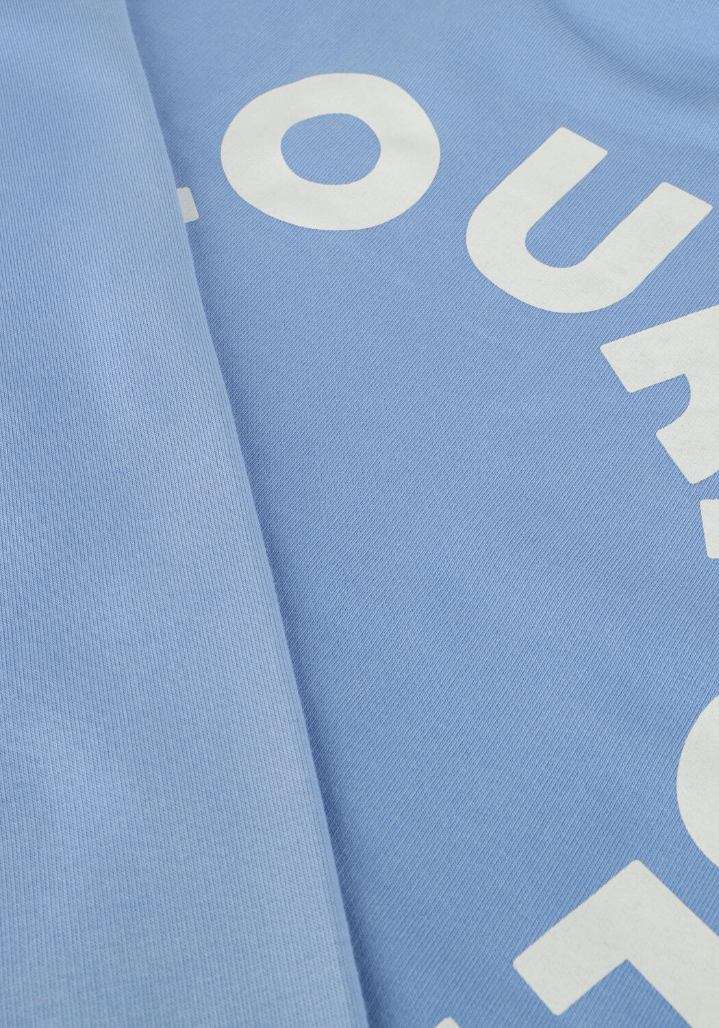 Lichtblauwe COLOURFUL REBEL Sweater LOGO CIRCLE RELAXED SWEAT - large