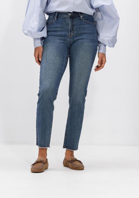 JANICE Slim fit jeans COOPER en bleu - large