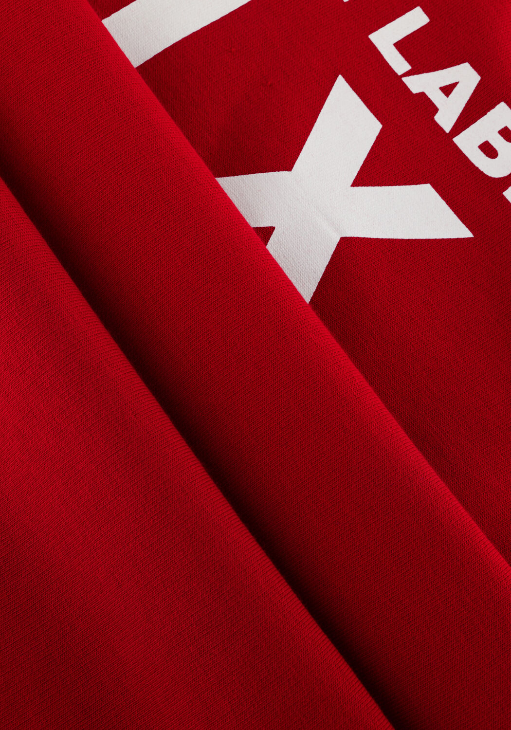 ALIX MINI Mini robe SPORTY SWEAT PANTS en rouge - large