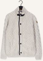 PME LEGEND Gilet ZIP JACKET COTTON KNIT MIXED Y Gris clair PME LEGEND Gilet ZIP JACKET COTTON KNIT MIXED Y Gris clair - medium