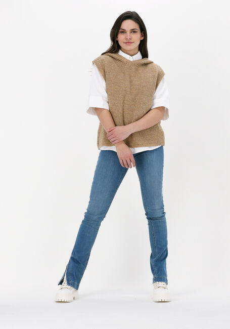 NA-KD OVERSIZED POCKET SHIRT Blouses Blanc - large