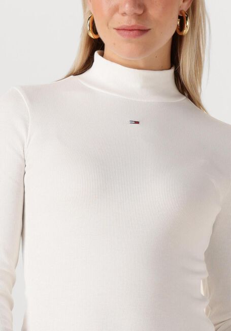 Ecru TOMMY JEANS Coltrui TJW ESSENTIAL MOCK NECK - large
