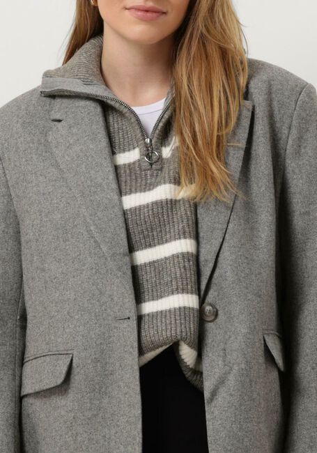 NEO NOIR Blazer GABY STRUCTURE BLAZER Gris clair - large