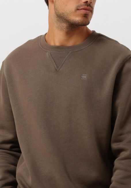 G-STAR RAW Chandail PREMIUM CORE R SW L/S en vert - large