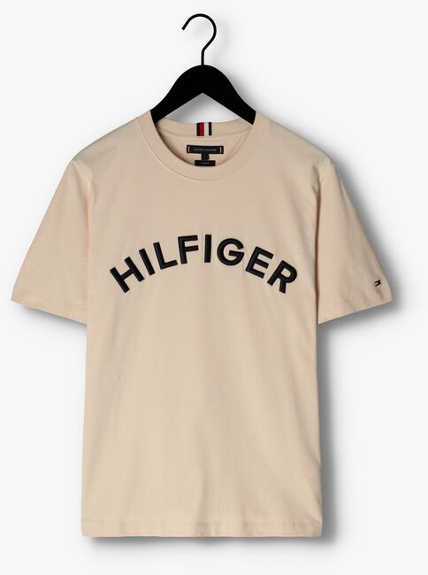 TOMMY HILFIGER T-shirt HILFIGER ARCHED TEE en beige - large