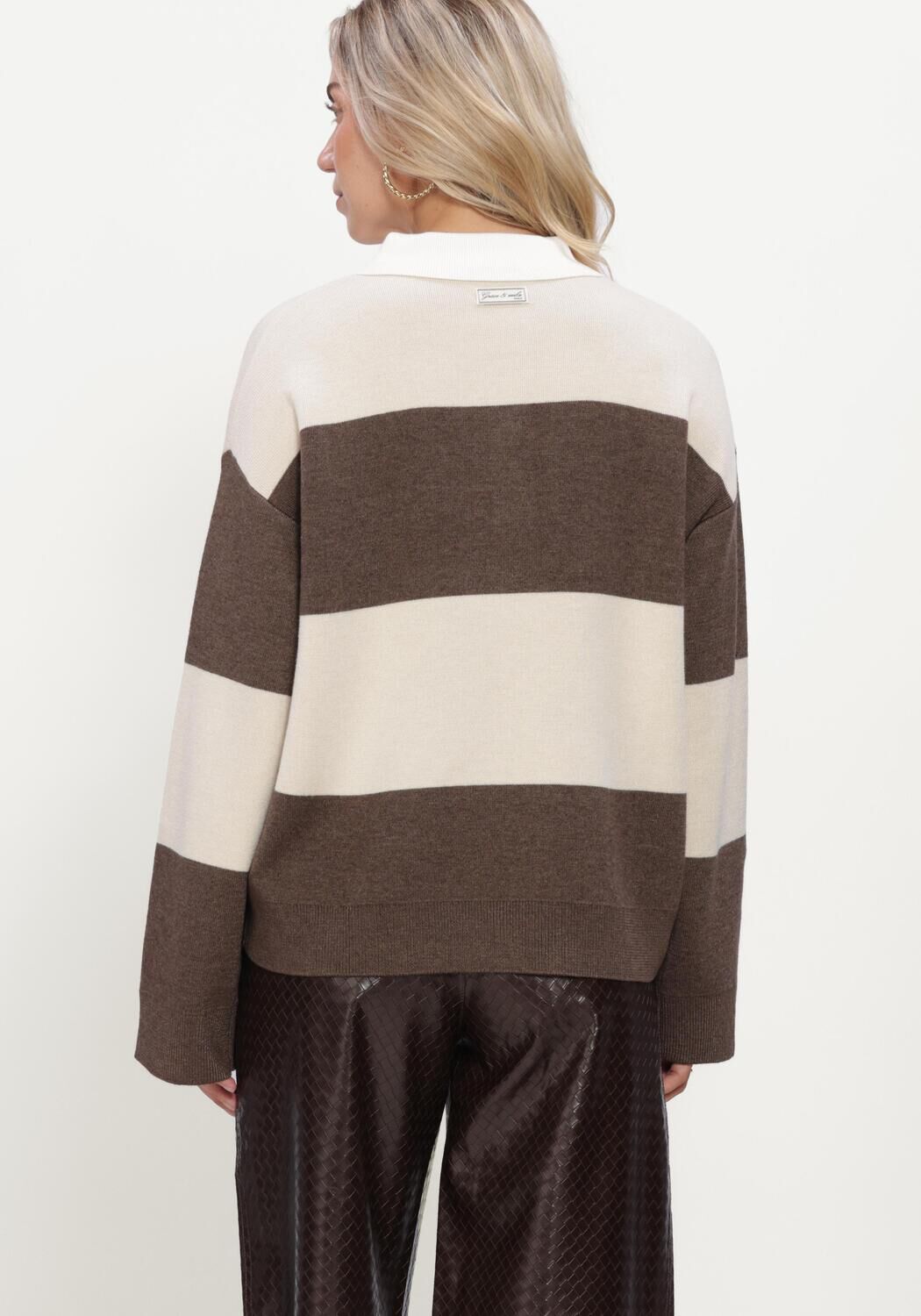 Ecru GRACE & MILA Trui PULLOVER - large