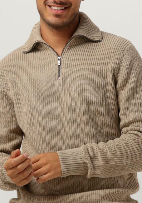 SAINT STEVE Col roulé LIAM en beige - large