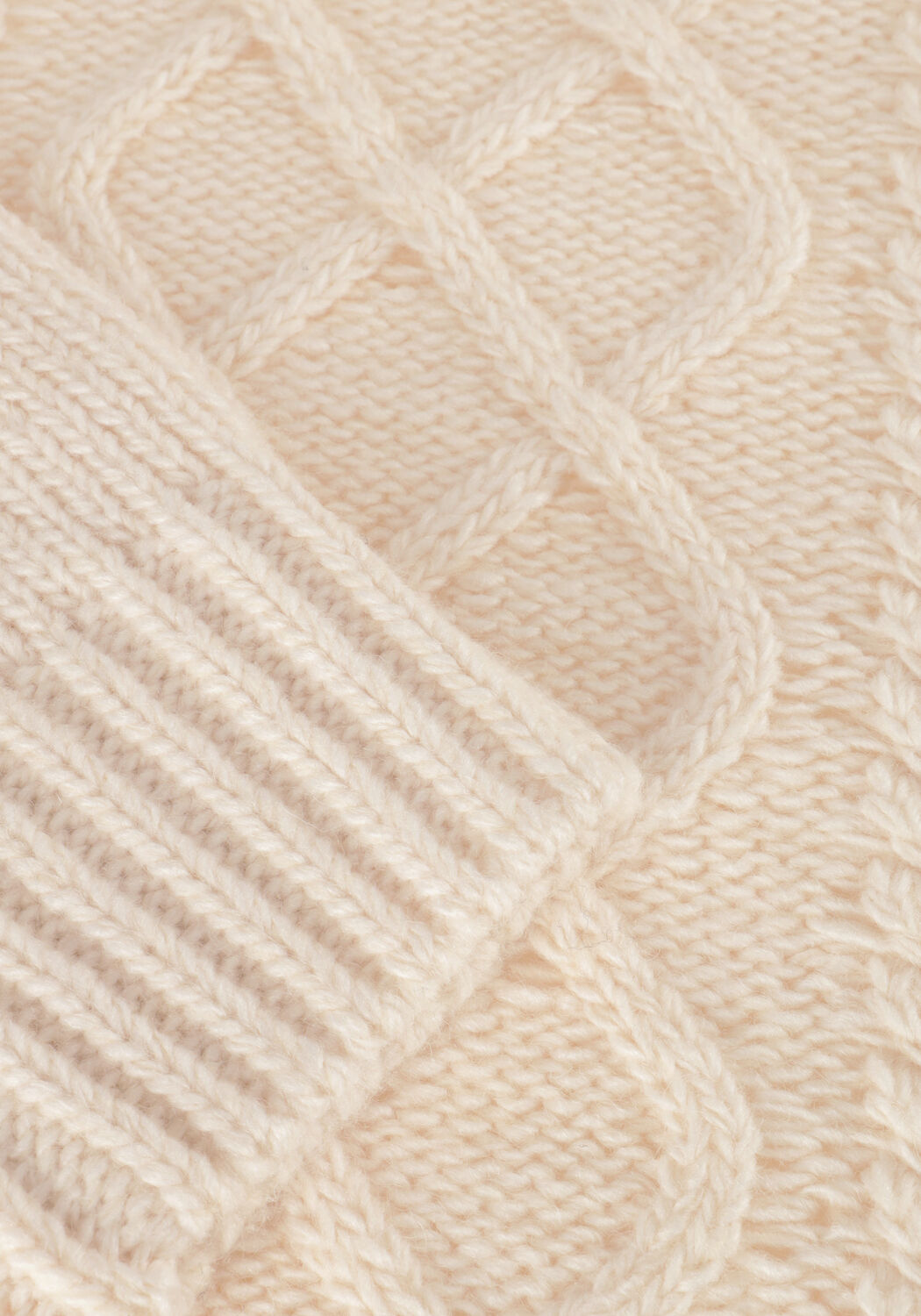 NOTRE-V Col roul&eacute; NV-ENIDE &Eacute;cru - large