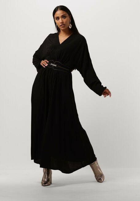 LOUIZON Robe maxi ALJAMBRA en noir - large