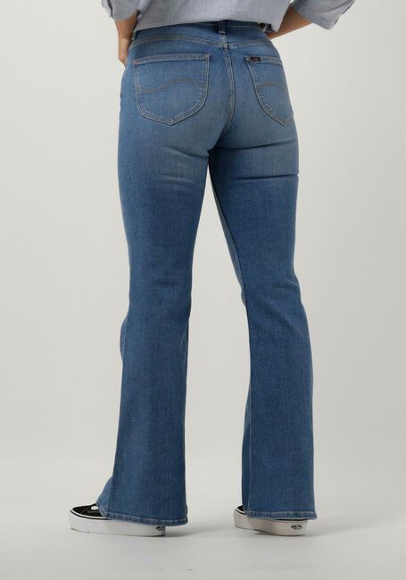 Lichtblauwe LEE Straight leg jeans BREESE FLARE - large