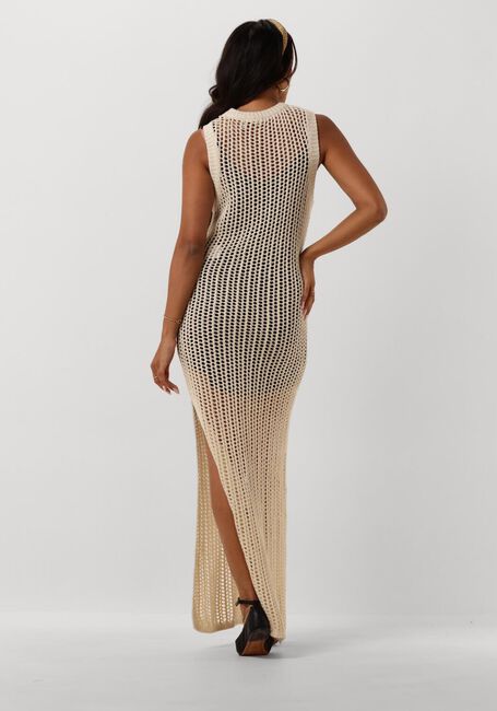 Y.A.S. Robe maxi YASJOANI SL ANKLE KNIT DRESS en beige - large