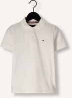 Witte TOMMY HILFIGER Polo FLAG POLO SS Witte TOMMY HILFIGER Polo FLAG POLO SS - medium