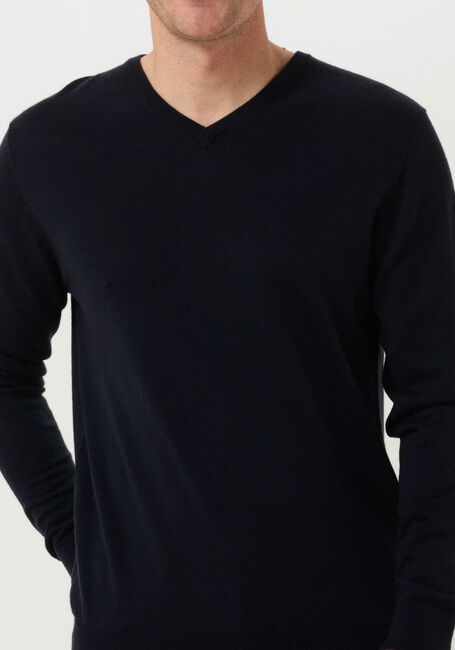 PROFUOMO Pull PULLOVER V-NECK Bleu foncé - large