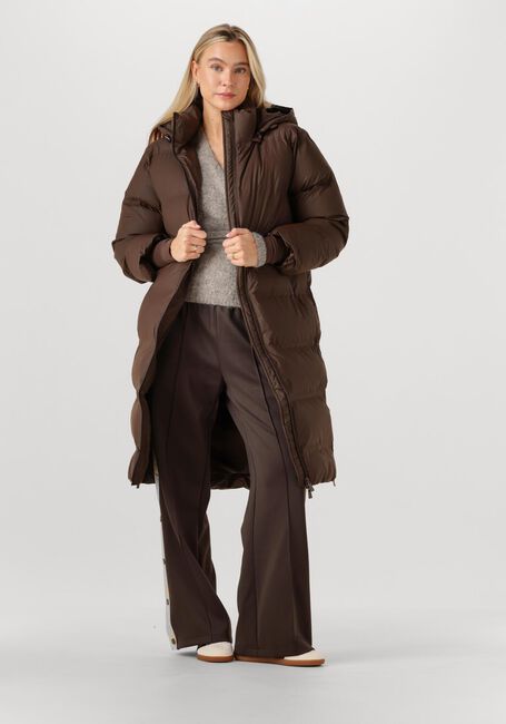 Bruine NEO NOIR Gewatteerde jas VIVIANA C PUFFER JACKET - large