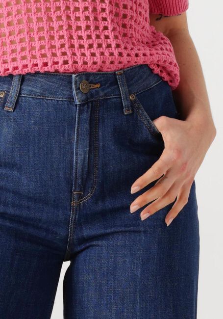 LEE Wide jeans STELLA A LINE Bleu foncé - large