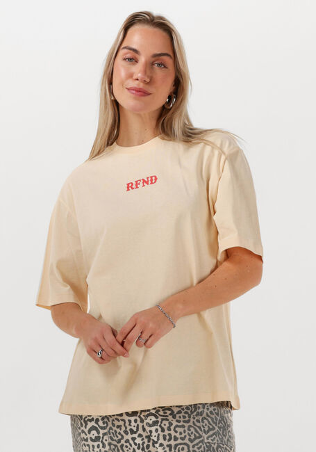 REFINED DEPARTMENT T-shirt MAGGY en beige - large