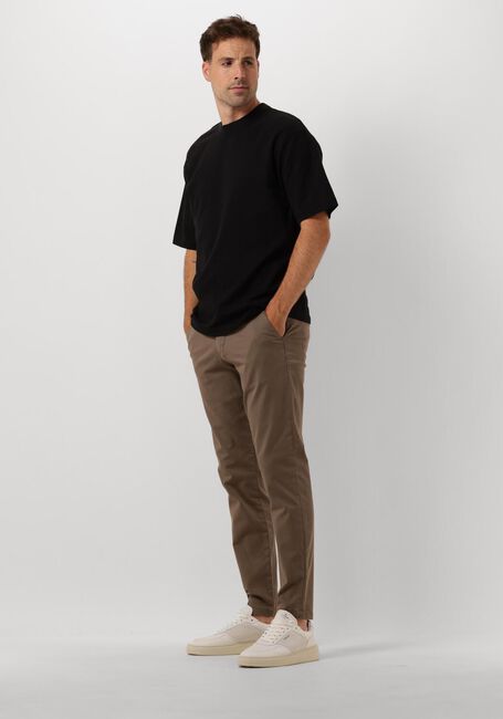 Zwarte SELECTED HOMME T-shirt SLHLOOSEOSCAR SS O-NECK TEE NOOS - large