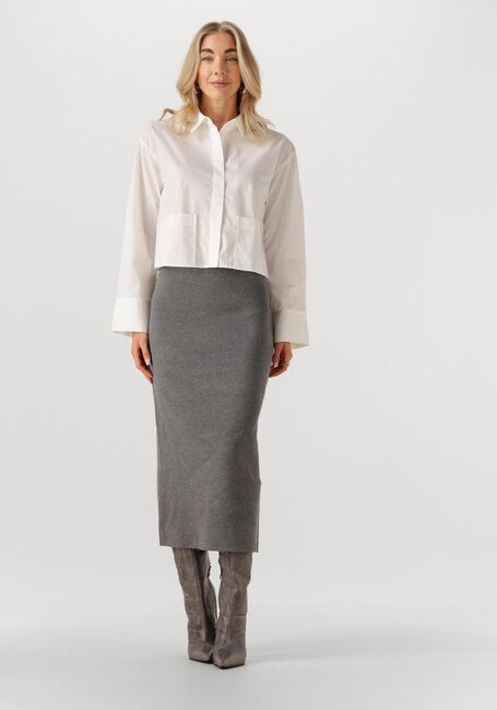 Witte Y.A.S.  YASROYALEE LS SHORT SHIRT - large