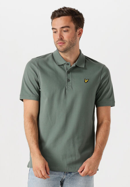 LYLE & SCOTT Polo PLAIN POLO SHIRT en vert - large
